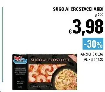 Basko Arbi Sugo Ai Crostafaci 300 G offerta