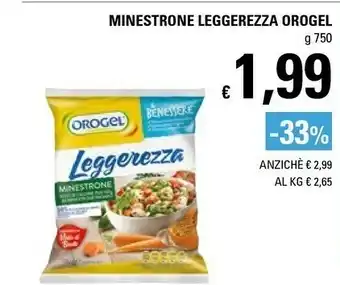 Basko Orogel Leggerezza Minestrone 750 G(ml) offerta