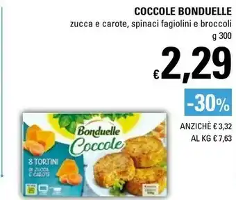 Basko Bonduelle Coccole Spinaci Fagiolini E Broccoli 300 G(ml) offerta