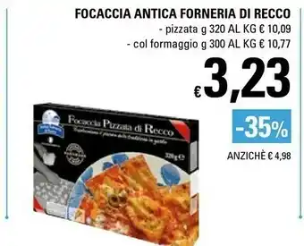 Basko Antica forneria di recco Focaccia Pizzata Di Recco 320 G(ml) offerta