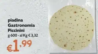 Pam Gastronomia piccinini Piccinini Piadina Gastronomia offerta