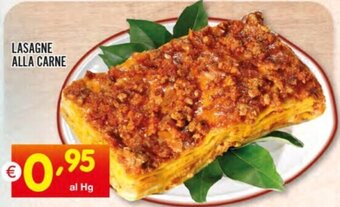 Centro Commerciale Discount LASAGNE ALLA CARNE offerta