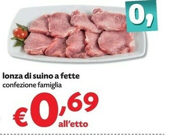 Pam Lonza Di Suino A Fette offerta