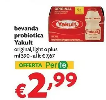 Pam Yakult Bevanda Probiotica offerta