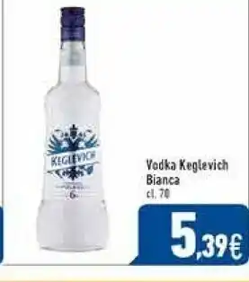 C+C Italmarket Keglevich Vodka offerta