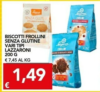 TuoDi Lazzaroni Frollini offerta