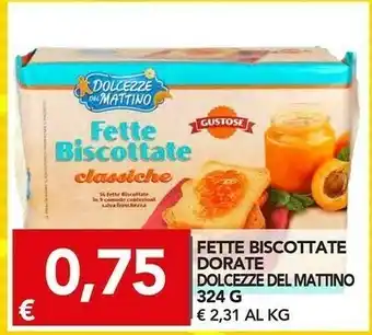 TuoDi Dolcezze del mattino Fette biscottate offerta