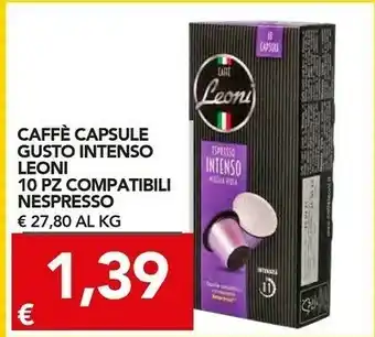TuoDi Intenso Cialde caffè offerta