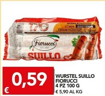 TuoDi Fiorucci Wurstel offerta