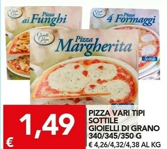 TuoDi Gioielli di grano Pizza surgelata offerta