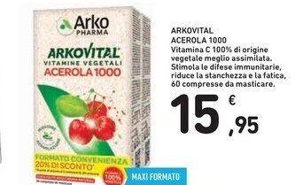 Arkovital acerola 1000