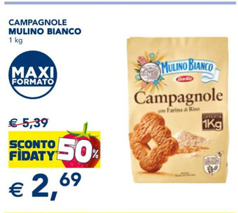 Esselunga CAMPAGNOLE MULINO BIANCO 1 kg offerta