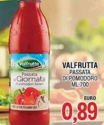 Jolly Market VALFRUTTA PASSATA DI POMODORO ML.700 offerta