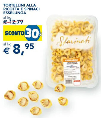 Esselunga TORTELLINI ALLA RICOTTA E SPINACI ESSELUNGA offerta
