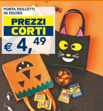 Esselunga PORTA DOLCETTI IN FELTRO offerta