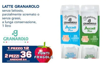 Esselunga LATTE GRANAROLO senza lattosio, offerta
