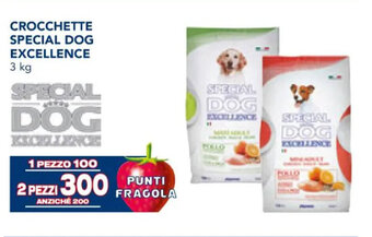 Esselunga CROCCHETTE SPECIAL DOG EXCELLENCE 3 kg offerta