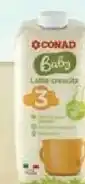 Conad Conad Latte UHT Infanzia Baby offerta