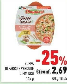 Conad Dimmidisi Zuppe Fresche offerta