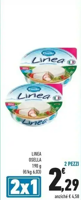 Conad Fattorie Osella Formaggio Fresco Con Fermenti Lattici Vivi Linea 190 G(ml) offerta