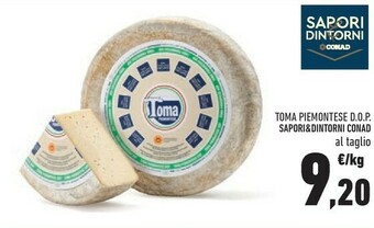 Conad Conad Toma Piemontese Dop offerta