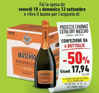 Maschio Prosecco Charmat Extra Dry