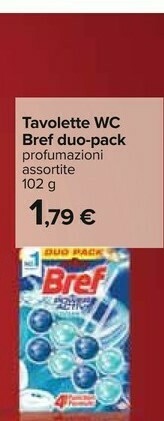 Carrefour Bref Pulizia bagno offerta