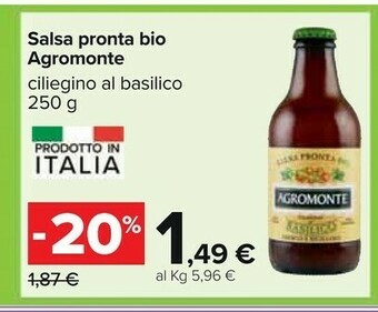 Carrefour Agromonte Passata di pomodoro offerta