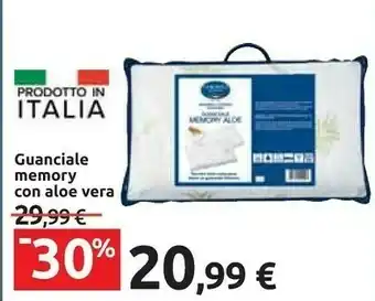 Carrefour Guanciale Memory Con Aloe Vera offerta