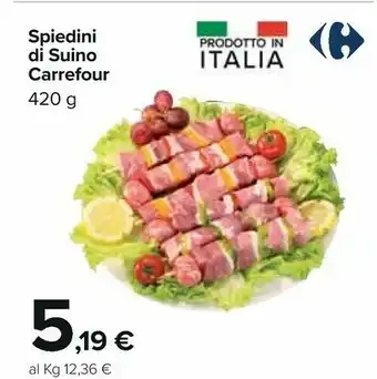 Carrefour Spiedini offerta