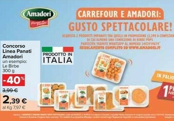 Carrefour Amadori Crocchette di pollo offerta