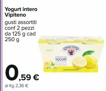 Carrefour Vipiteno Yogurt offerta