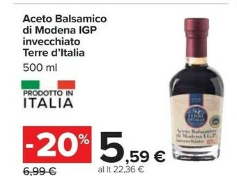 Carrefour Casa Modena Aceto balsamico offerta
