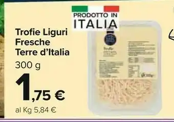 Carrefour Terre d'Italia Pasta offerta