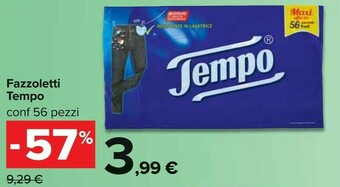 Carrefour Tempo Fazzoletti offerta