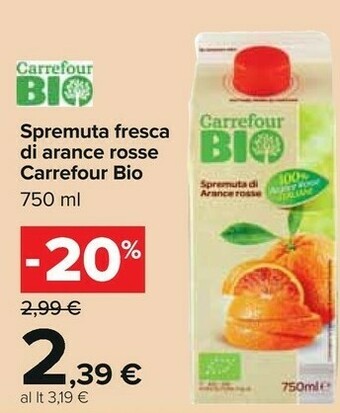 Carrefour Succhi di frutta offerta