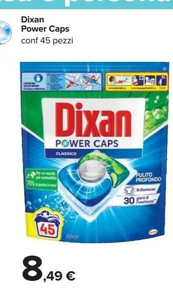 Carrefour Dixan Detersivo lavatrice offerta