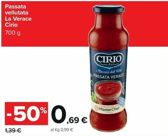 Carrefour Cirio Passata di pomodoro offerta