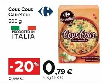 Carrefour Cous cous offerta