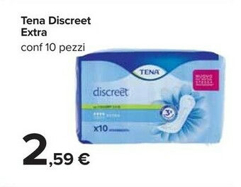 Carrefour Tena Assorbenti offerta