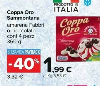 Carrefour Sammontana Gelato offerta