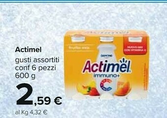 Carrefour Actimel Actimel offerta