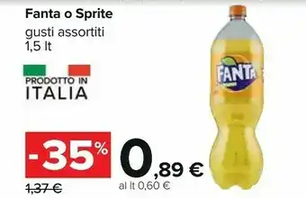 Carrefour Fanta Fanta offerta