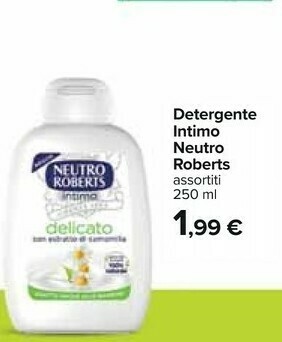 Carrefour Neutro Roberts Detergente intimo offerta
