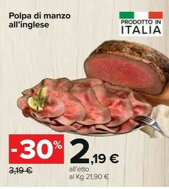 Carrefour Carne offerta