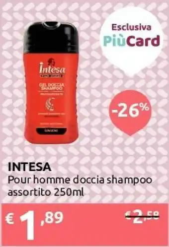 Ipersoap Intesa Pour Homme Doccia Shampoo offerta