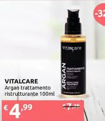 Ipersoap Vitalcare Argan Trattamento Ristrutturante offerta