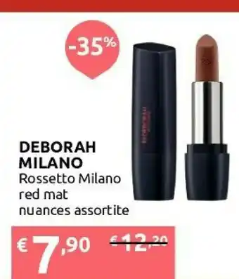 Ipersoap Deborah Rossetto Milano Red Mat Nuances Assortite offerta