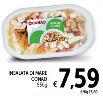 Spazio Conad INSALATA DI MARE CONAD 550g offerta