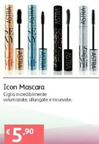 Ipersoap Astra Icon Mascara Cigia Noredibilmente Volumizzate, Dlungate E Incurvate offerta